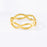 Minimal Infinity Ring Women Stainless Steel