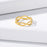 Minimal Infinity Ring Women Stainless Steel
