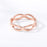 Minimal Infinity Ring Women Stainless Steel