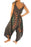 Black Chakra Boho Hippie Jumpsuit Rompers