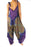 Purple Mandala Boho Hippie Jumpsuit Rompers
