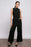 Charley Black  Mock Neck Jumpsuit Petites and Plus Sizes