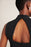 Charley Black  Mock Neck Jumpsuit Petites and Plus Sizes