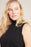Charley Black  Mock Neck Jumpsuit Petites and Plus Sizes