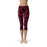 Red Roses Capri Leggings