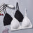 Deep V Lace Wireless Push Up Bra