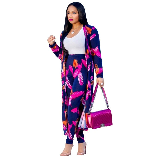 2 piece Summer Sexy Long Sleeve Set