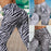 Elastic Animal Skin Sports Leggings