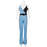 Elegant Patchwork Overalls Jumpsuits