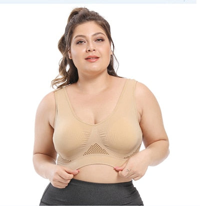 Vest Wireless Active Brassiere Plus Size Bra