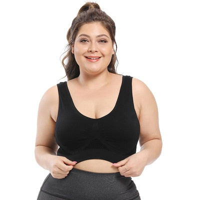 Vest Wireless Active Brassiere Plus Size Bra