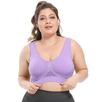 Vest Wireless Active Brassiere Plus Size Bra