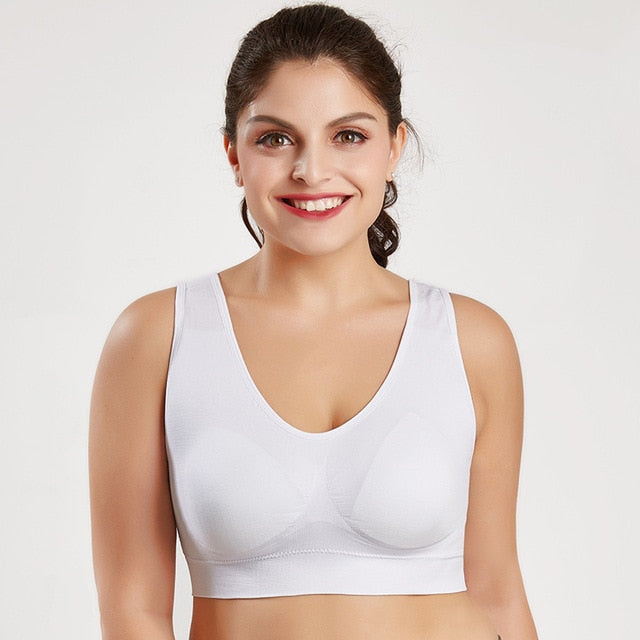 Vest Wireless Active Brassiere Plus Size Bra