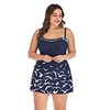 Brazilian Monokini Skirt Swimsuit