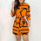 Elegant Long Yellow Long SleeveLace Dress
