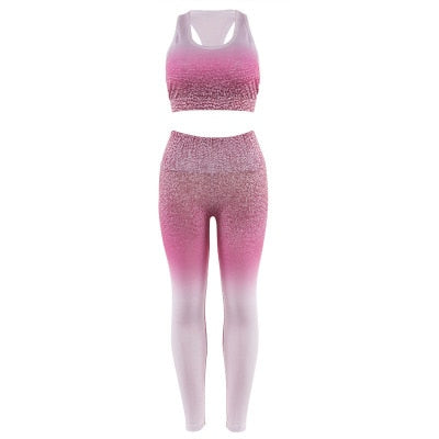 1 Set Suit Yoga Fitness Sport Tracksuit