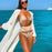 Summer Dot print White Beach Cover up dress