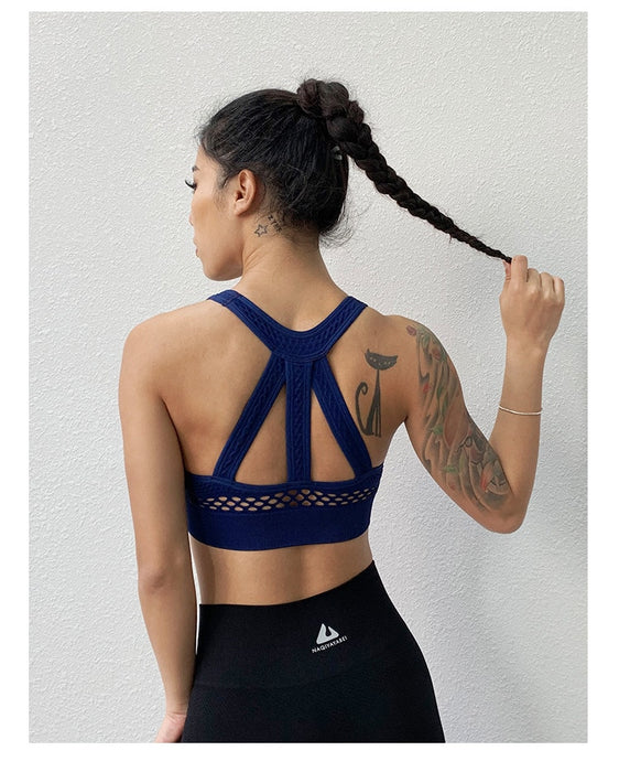 Fitness Padded Running Sports Bra