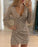 Sexy Sequin Dresses Bodycon Party Dress