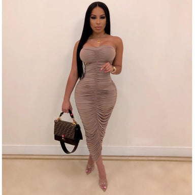 Women's Suspenders Tie Up Body-con  Sex Dress