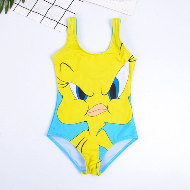 One Piece Matching Swim Sexy Bathing Suit