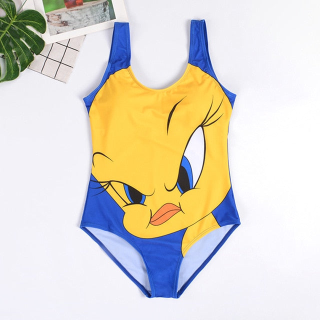 One Piece Matching Swim Sexy Bathing Suit