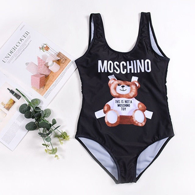 One Piece Matching Swim Sexy Bathing Suit