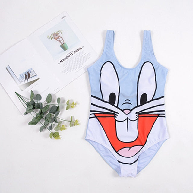 One Piece Matching Swim Sexy Bathing Suit