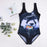 One Piece Matching Swim Sexy Bathing Suit