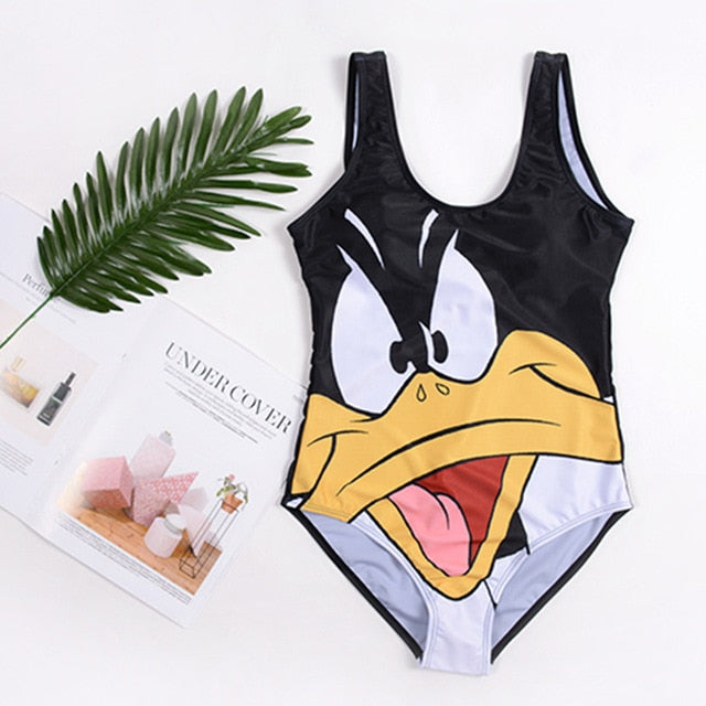 One Piece Matching Swim Sexy Bathing Suit