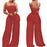 Casual Slim Polka Dot Playsuit Sleeveless Jumpsuit
