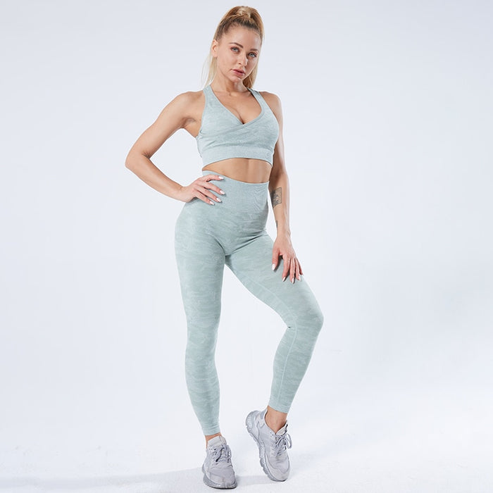 Vital Seamless Yoga Camouflage Leggings