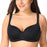 Full-Coverage Balconette Big Size T-Shirt Bra Blue Blown Pink