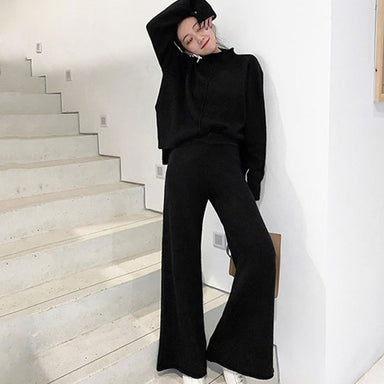 2 Piece Knitted Long Sleeve Set