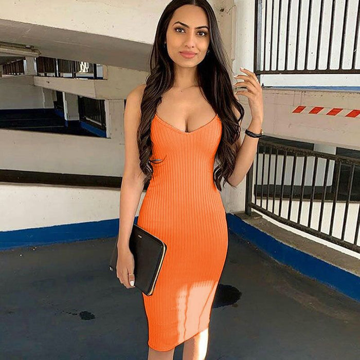 Orange Dresses
