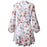 White Ruffled Mini Vintage Dress