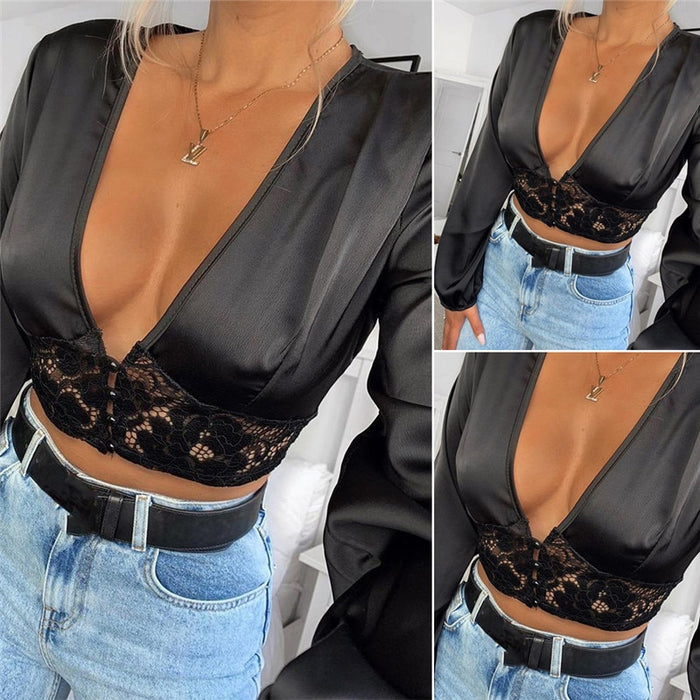 SexyMesh Sheer Blouse