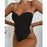 High Cut One Piece Swimsuit