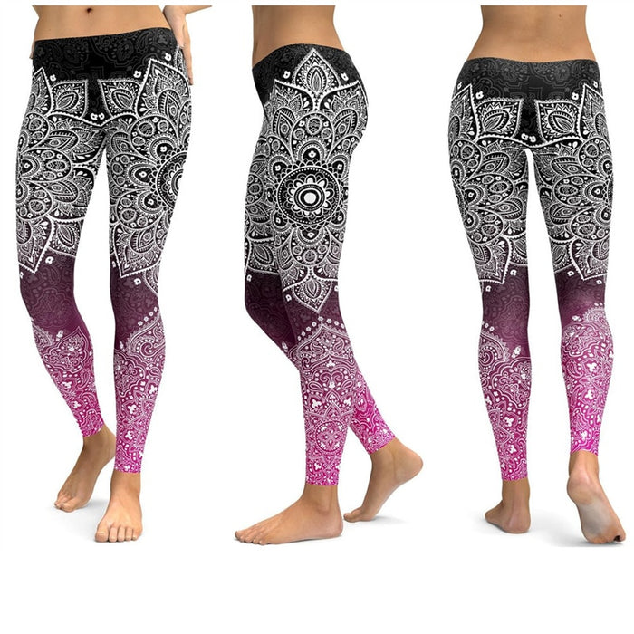 Print Yoga Pants