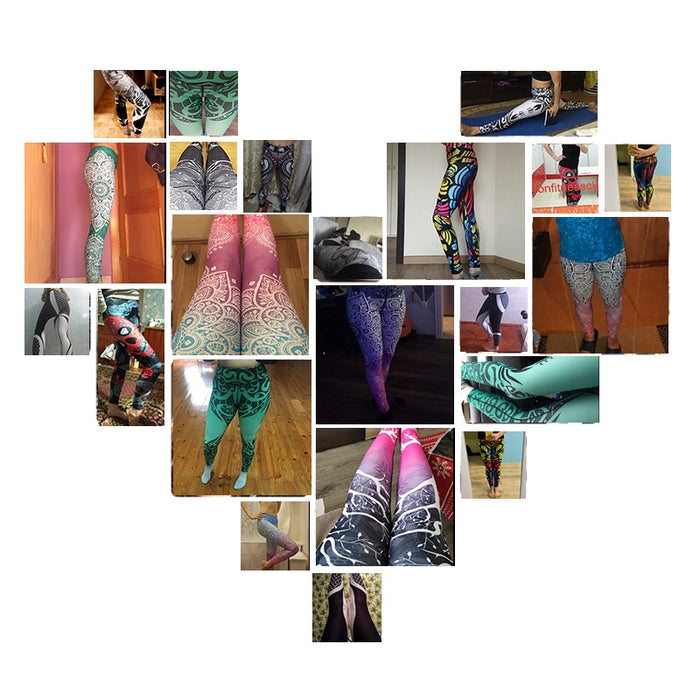 Print Yoga Pants