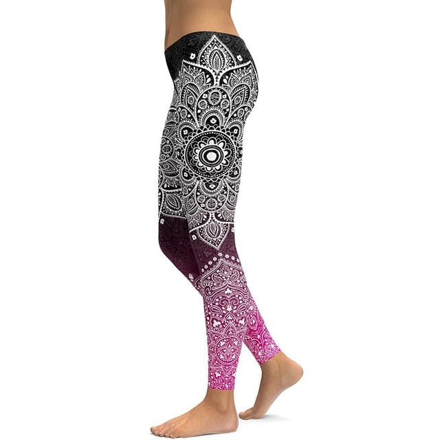 Print Yoga Pants