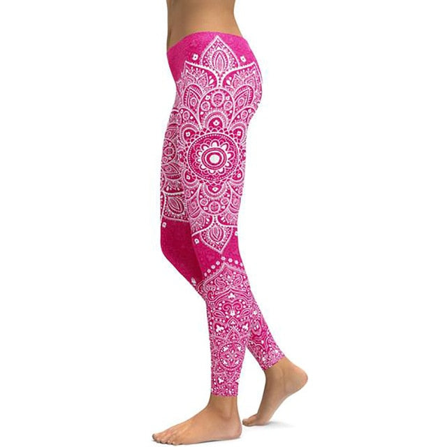 Print Yoga Pants