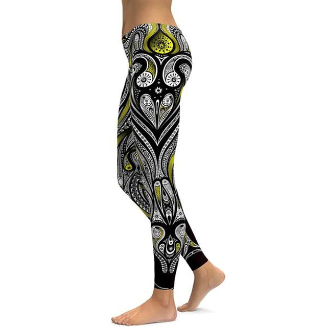 Print Yoga Pants