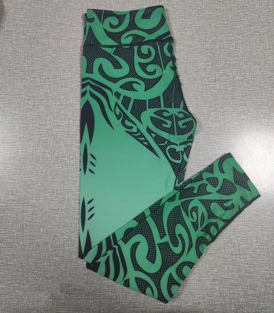 Print Yoga Pants
