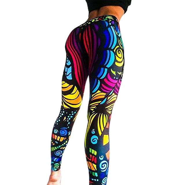 Print Yoga Pants