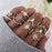 Knuckle BOHO Crystal Star Finger Rings