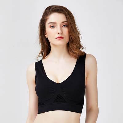 Cotton Underwear Wireless With Pads Push Up Bra