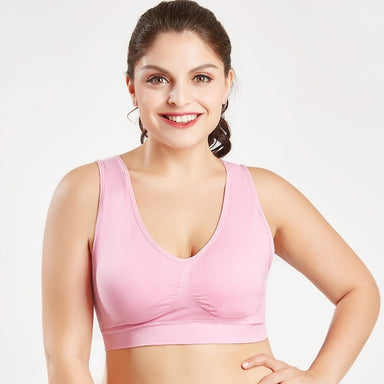 Cotton Underwear Wireless With Pads Push Up Bra