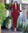 Full Sleeve Ruffles Two Piece Set