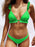 Flower Ruffles Sexy Female Bathing Suit